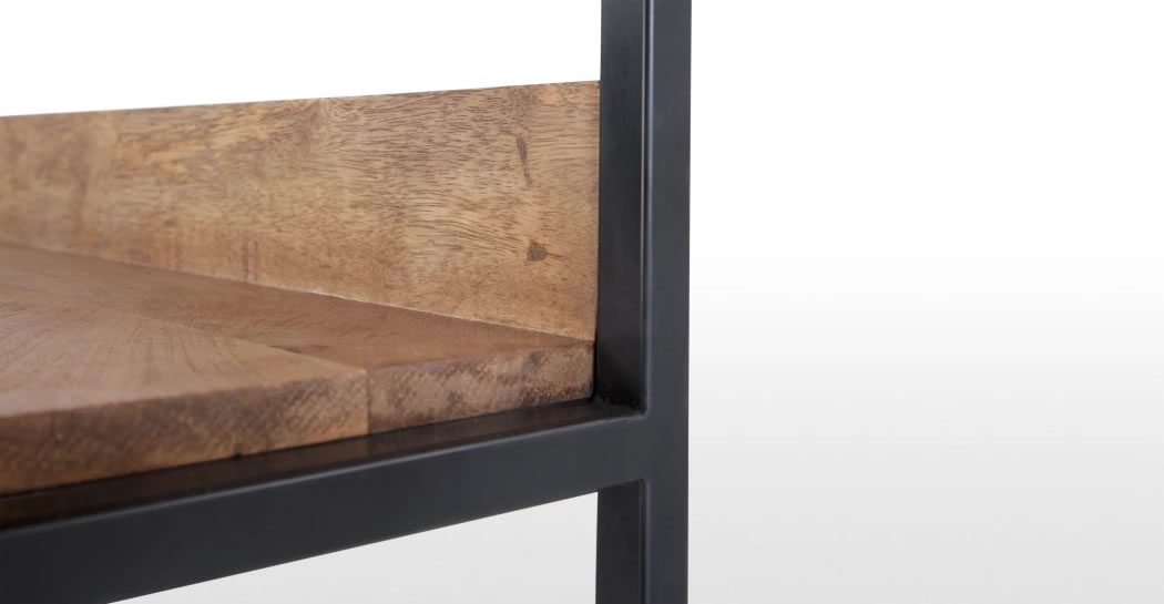 Escritorio Modular Lomond Mango y negro YoloDecoro