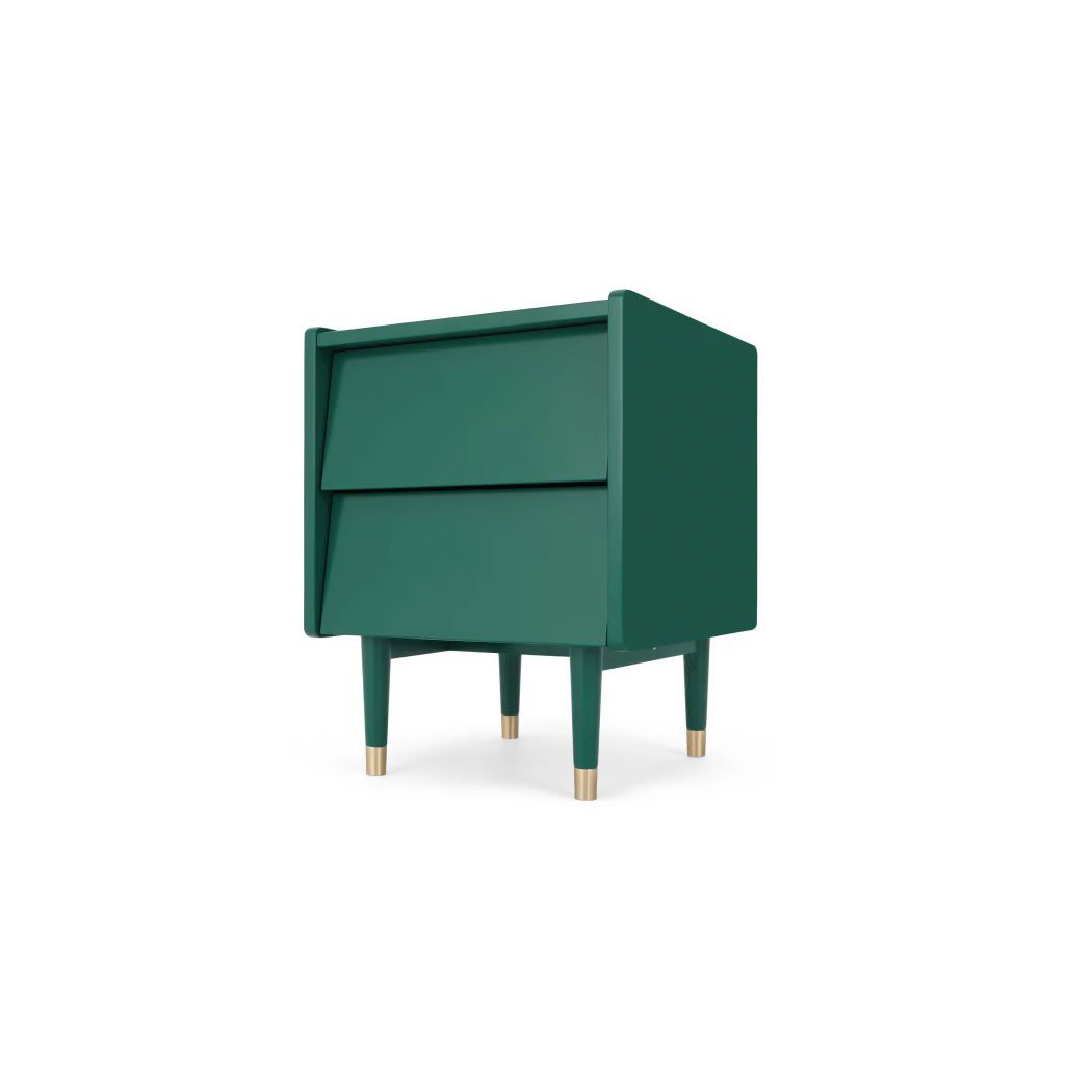 Mesa de noche Hetty - Verde inglés | YoloDecoro