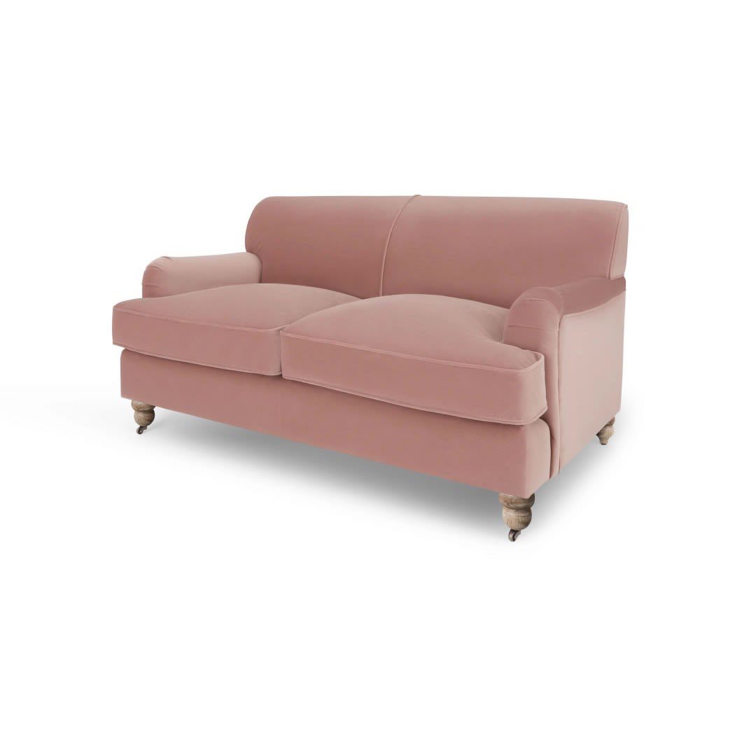 Sofá de 2 Cuerpos Orson Rosa Vintage YoloDecoro
