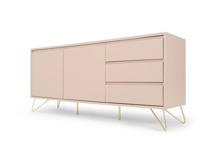 Aparador Elona - Rosa y cobre