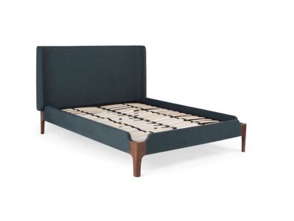 Cama Europea Roscoe - Azul Egeo