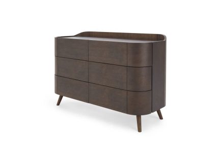 Cómoda Ancha Ada - Roble Oscuro