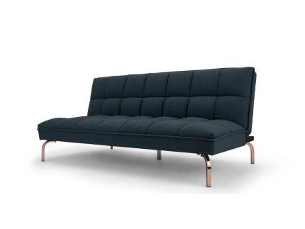 Sofá Cama Click Clack Hallie - Azul Egeo