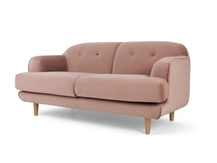 Sofá de 2 Cuerpos Gracie - Rosa Vintage