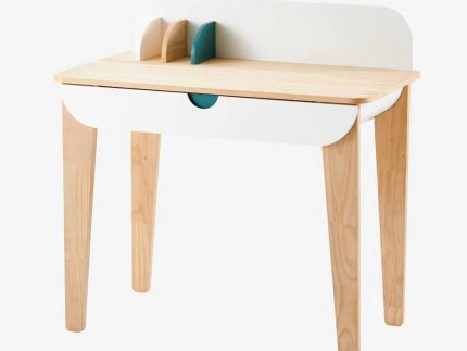 Escritorio Ligne Seventies – Blanco y Azul
