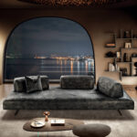 Sofá 3 Cuerpos Air Soft - Black