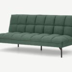 Sofá Cama Hallie, Verde Bahía Con Patas Negras