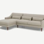 Seccional con Chaise Longue a la Izquierda Herton - Beige Cebada