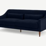 Sofá de 3 Plazas Herton - Azul Tinta