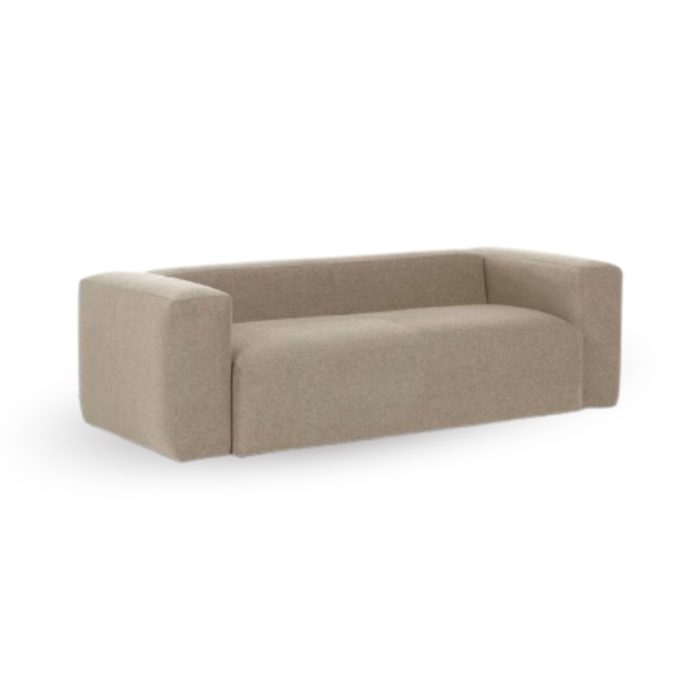Sofá 2 Cuerpos Blok - Beige - Imagen 1