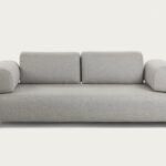 Sofá 3 Cuerpos Compo - Gris Claro