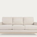 Sofá 3 Cuerpos Mihaela - Blanco