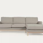 Seccional con Chaise Longue a la Derecha Mihaela - Gris