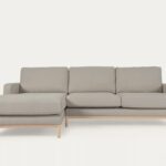 Seccional con Chaise Longue a la Izquierda Mihaela - Gris