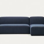 Seccional con Chaise Longue a la Derecha Neom - Azul Marino