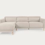 Seccional con Chaise Longue a la Izquierda Singa - Crudo