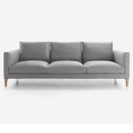 Sofá 3 Cuerpos Slim - Gris