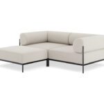 Seccional 2 Cuerpos con Chaise Longue a la Izquierda Noah