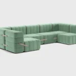 Sofá Esquinero 5 Cuerpos Curt